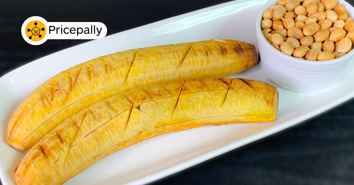 Roasted plantain or boli