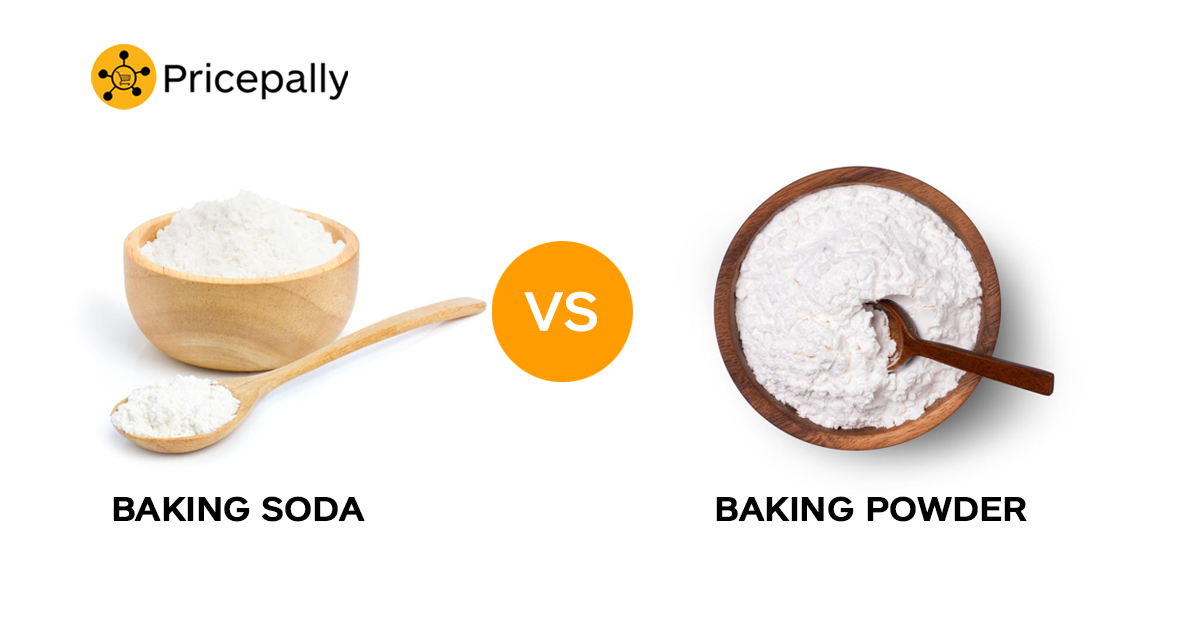 baking powder and baking soda have the same color (white) and texture.