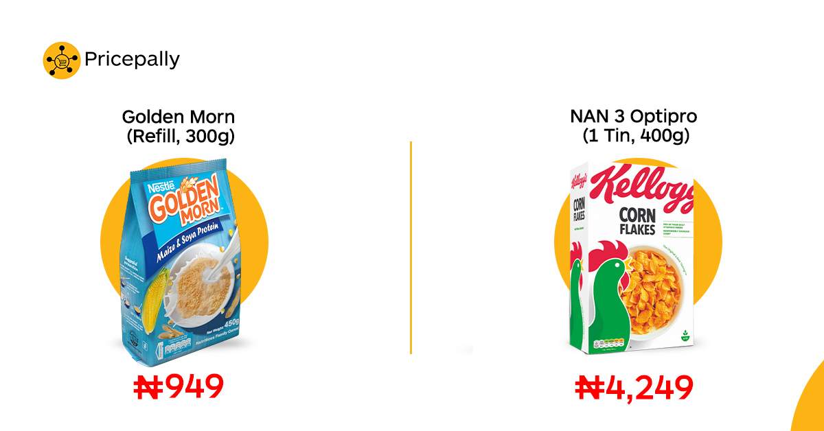 Prices of adult cereals on Pricepally